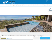 Tablet Screenshot of ilgermogliopiscine.it
